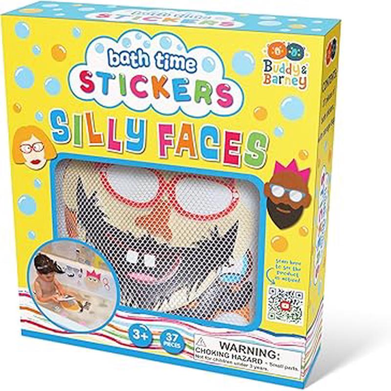 Silly Faces Bath Stickers