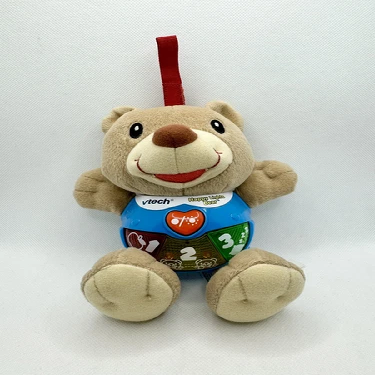 Vtech Happy Lights Bear Light Up Interactive Baby Toy Tested & Works!