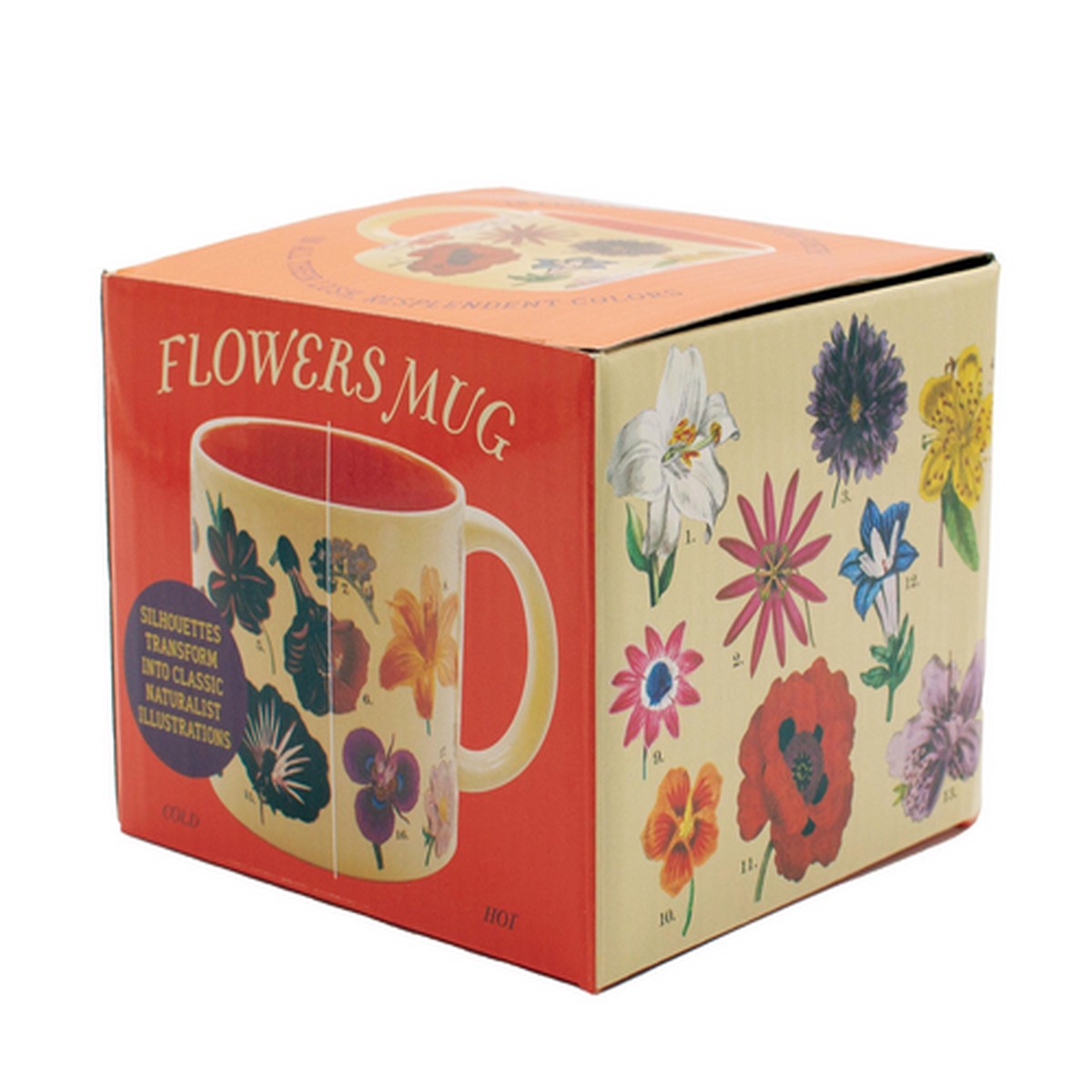 Flowers Heat Changing Mug