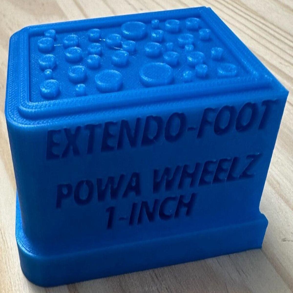 1 Inch Extendo Foot Pedal Extension for Power Wheels Universal Fit