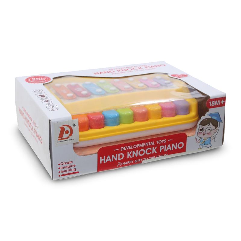 Piano and Xylophone 2 in 1 Developmental and Educational Musical Toy  Yellow