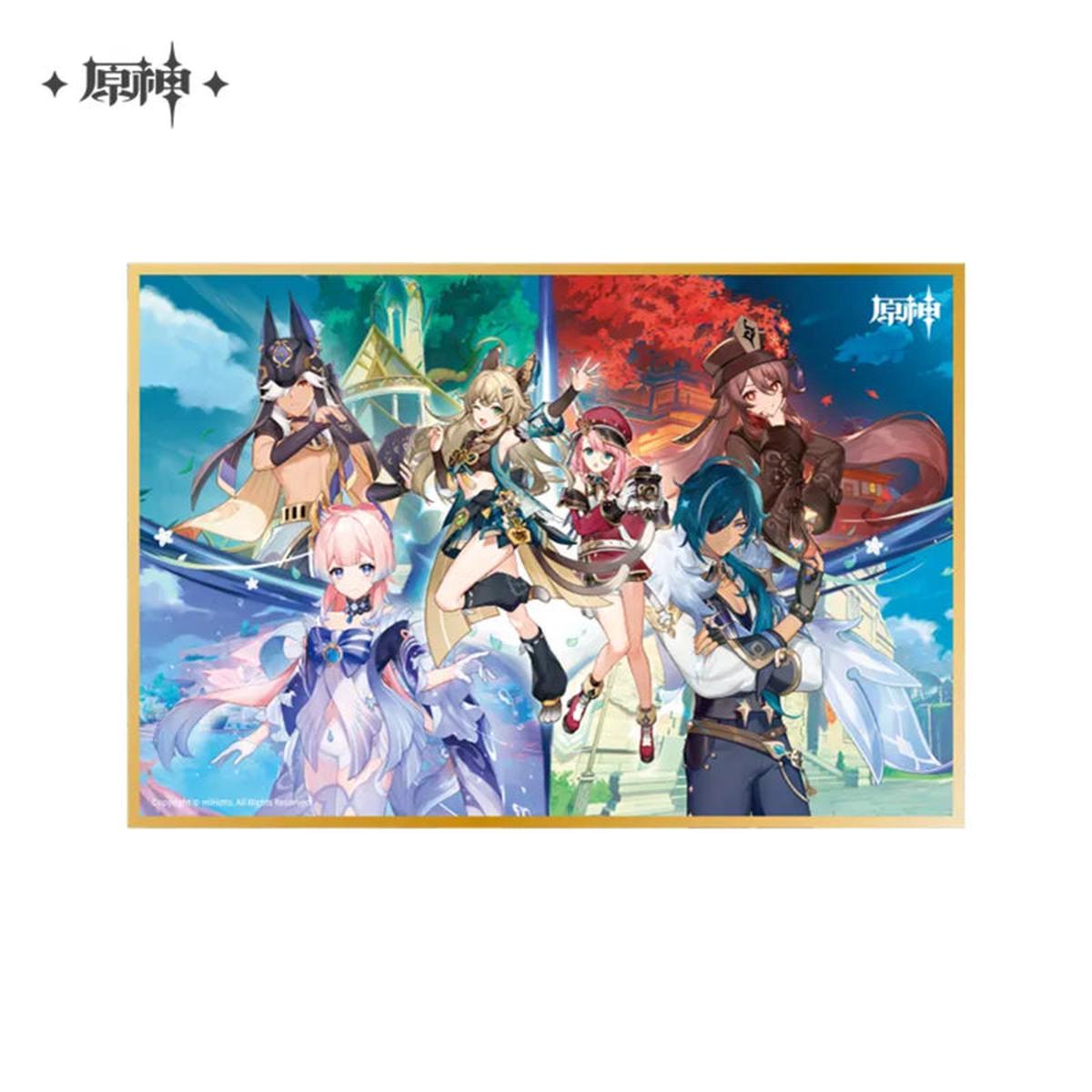 "Duel! The Summoners' Summit!" Genshin Impact Shikishi Art Board